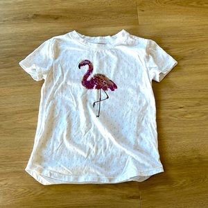 Wonder Nation Flamingo Kids T-shirt Size 6-6x